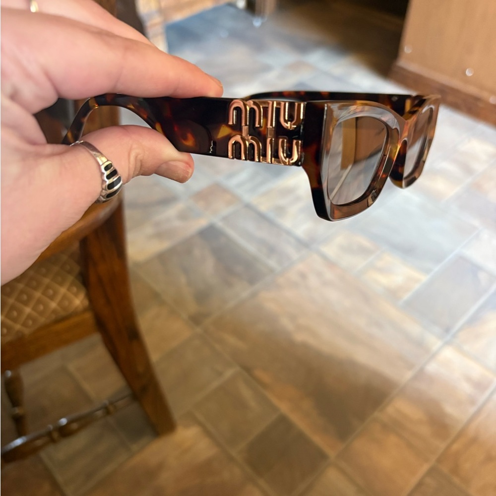 Tortoise Shell Miu miu  Sunglasses